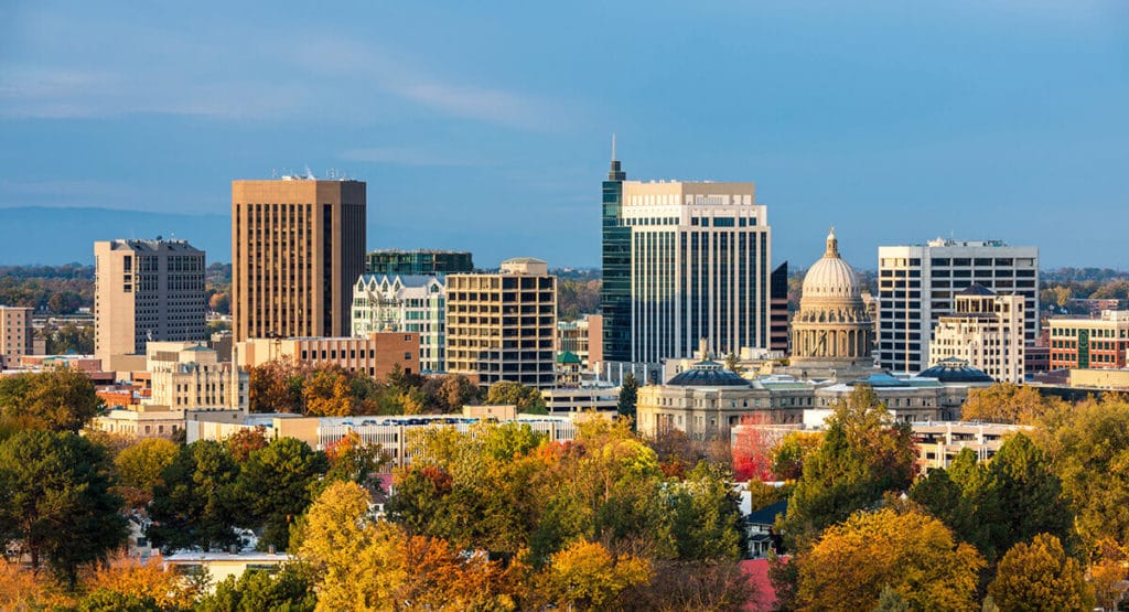 downtown Boise Idaho