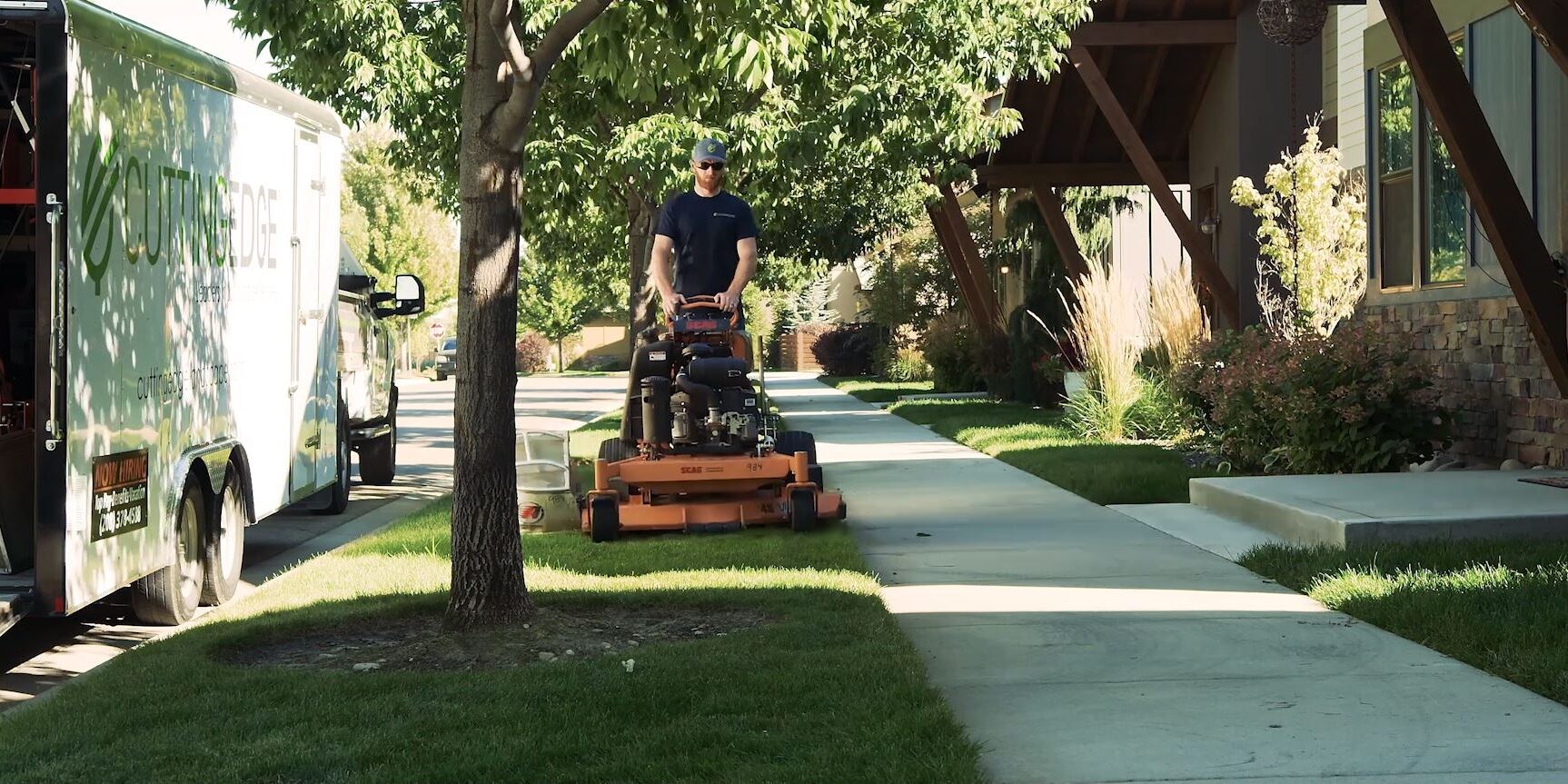 landscaping mowing Cutting Edge Landscape